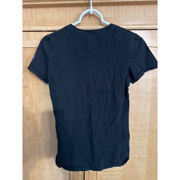 Nike Tee Black New York Rainbow Logo Athletic T-Shirt Junior S - Picture 5 of 5